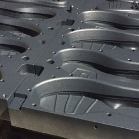 Custom Aluminum Shoe Sole Mold – CNC Machined, Ready for Production | İntegral Metal